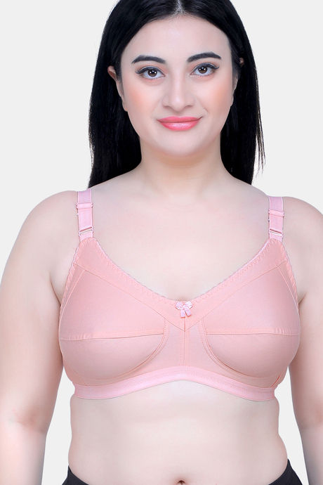 Maroon Clothing Single Layered Non Wired Full Coverage Minimiser Bra (Pack of 2) - Multicolor — image 6
